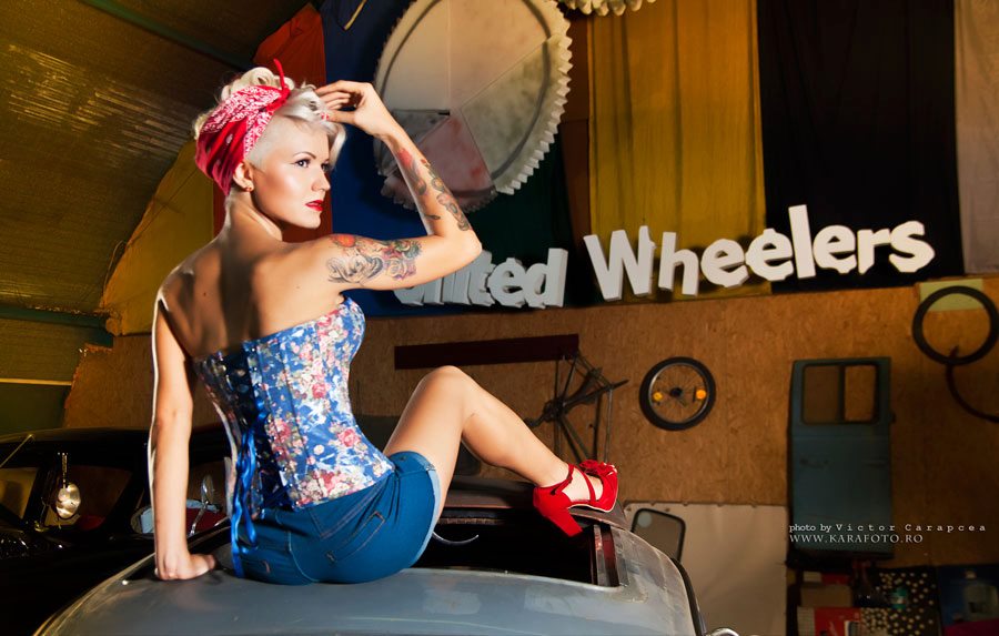 Summer Pin Up With Volkswagen By Victor Carapcea Retropin Up Blog By