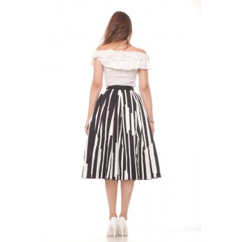 Psychedelic Stripes and Tulle
